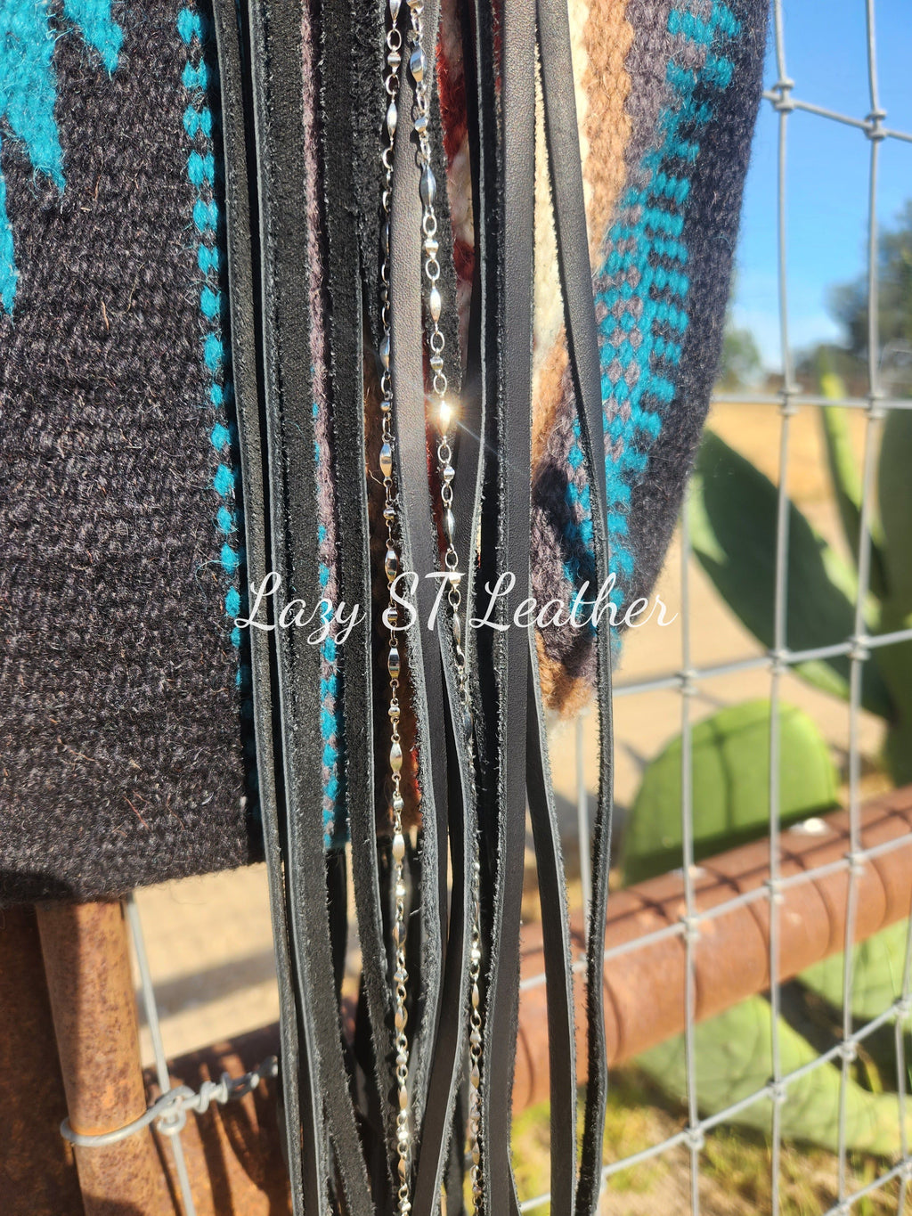Black wool bag