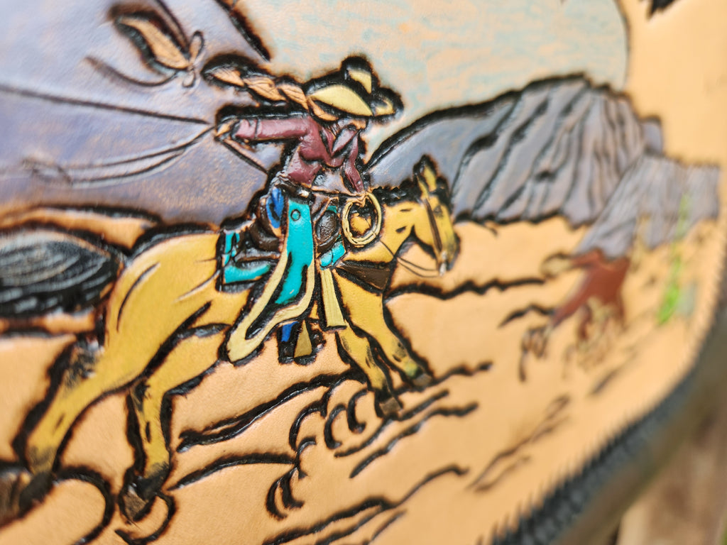 Wild hare clutch/purse
